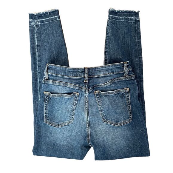DL1961 Jeans Chrissy Trimtone Skinny Incognito Medium Blue Women's 26 Mid-Rise - Picture 5 of 12